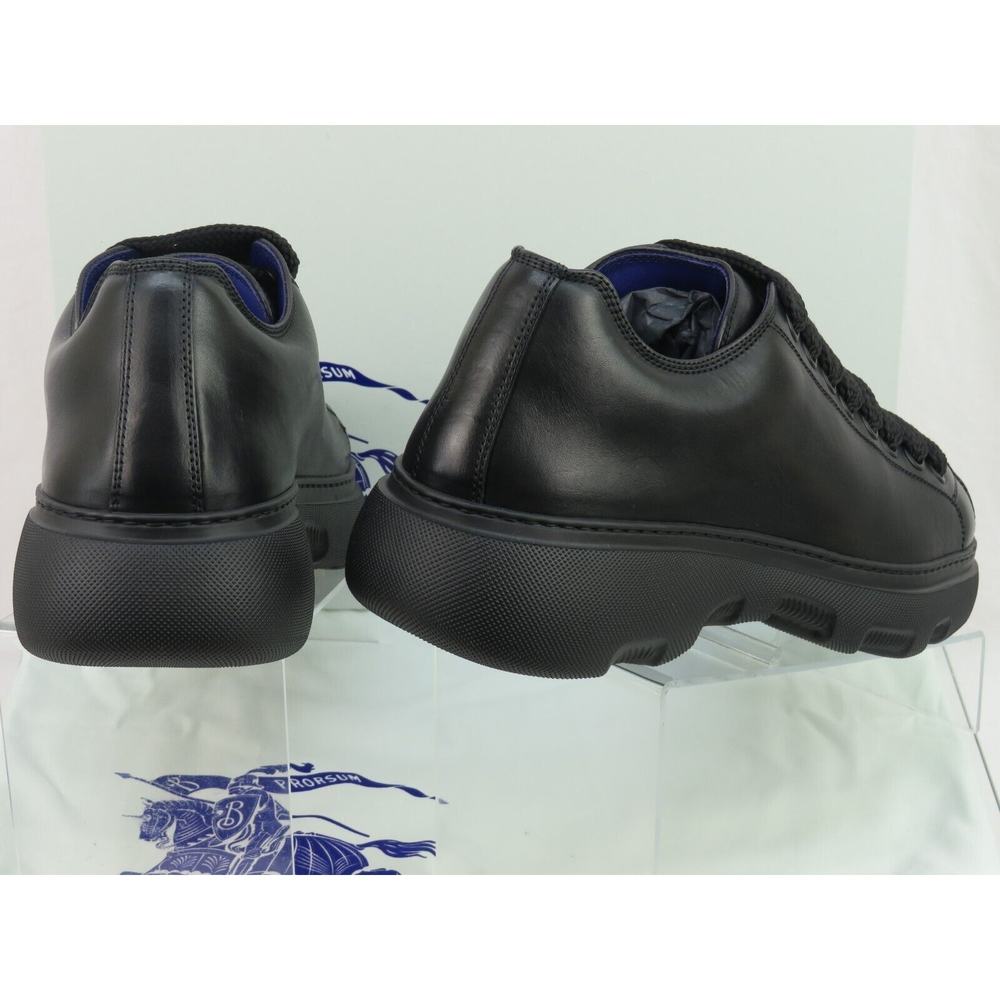 NIB BURBERRY RANGER BLACK LEATHER LACE UP HIKING BOOTS US 11 44 ITALY $990 - Picture 12 of 14